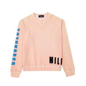 Dsquared² Orange Cotton Men's Sweatshirt